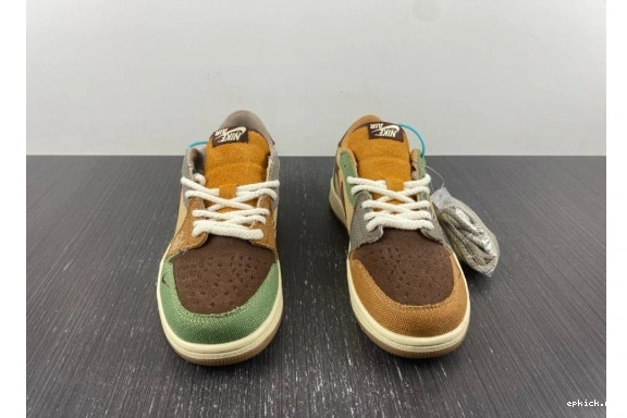 Rep EP Retro Zion Williamson DZ7292-200 OG Low Jordan 1 Voodoo DZ7292-200 0211